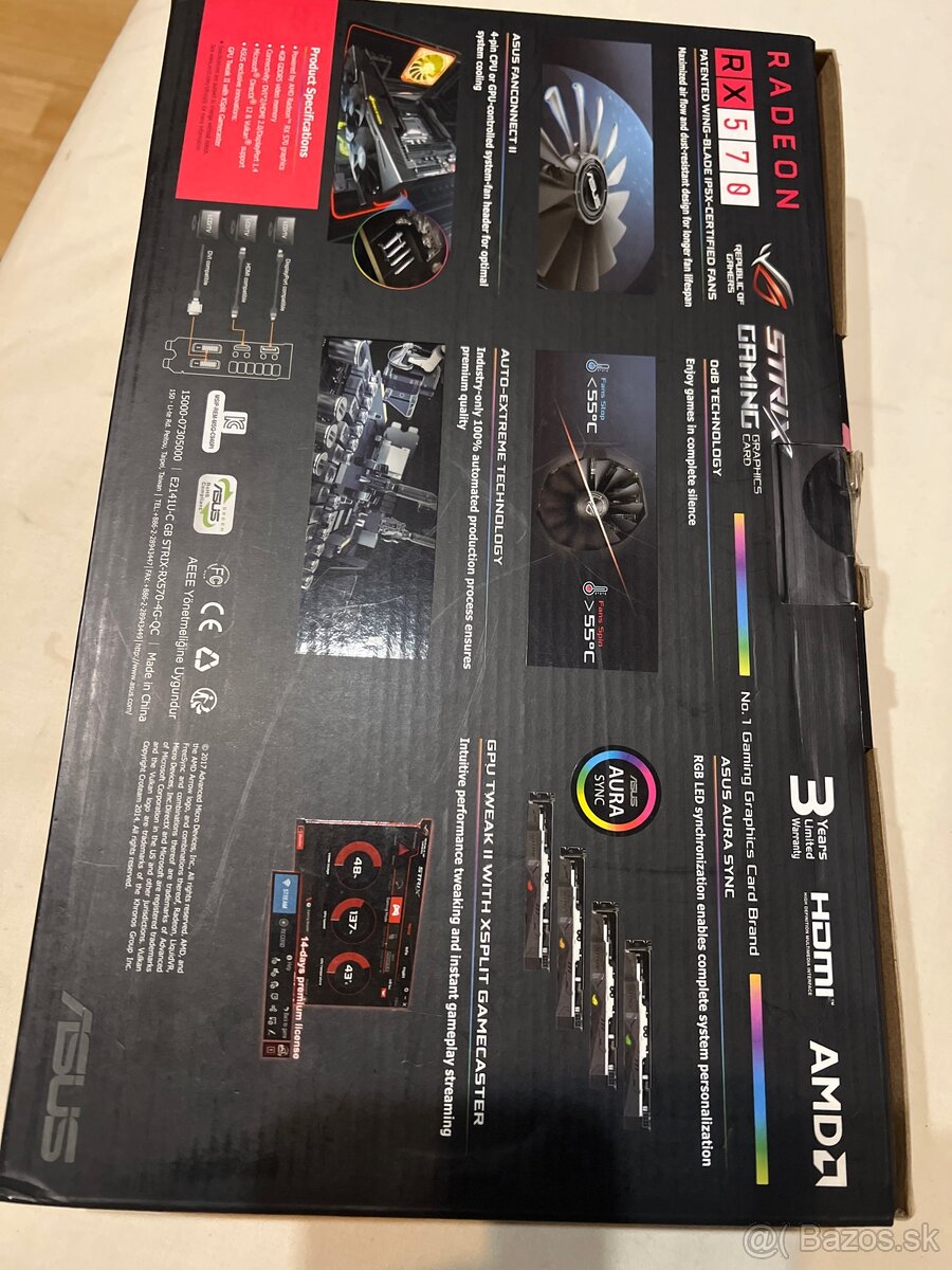 Asus Radeon rx570 4gb - 6