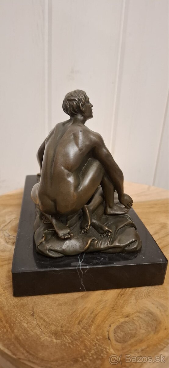 Art Deco akt bronz - 6