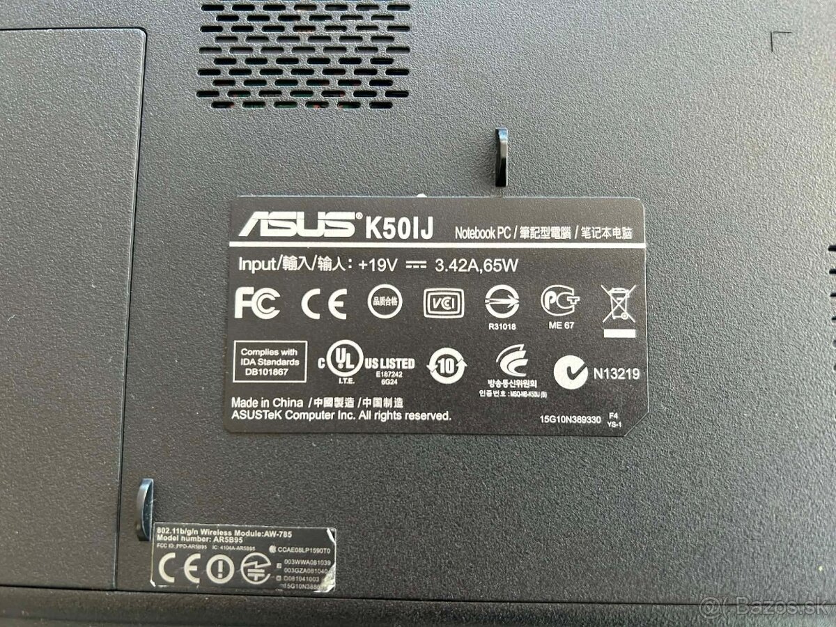 Predám notebook ASUS - 6