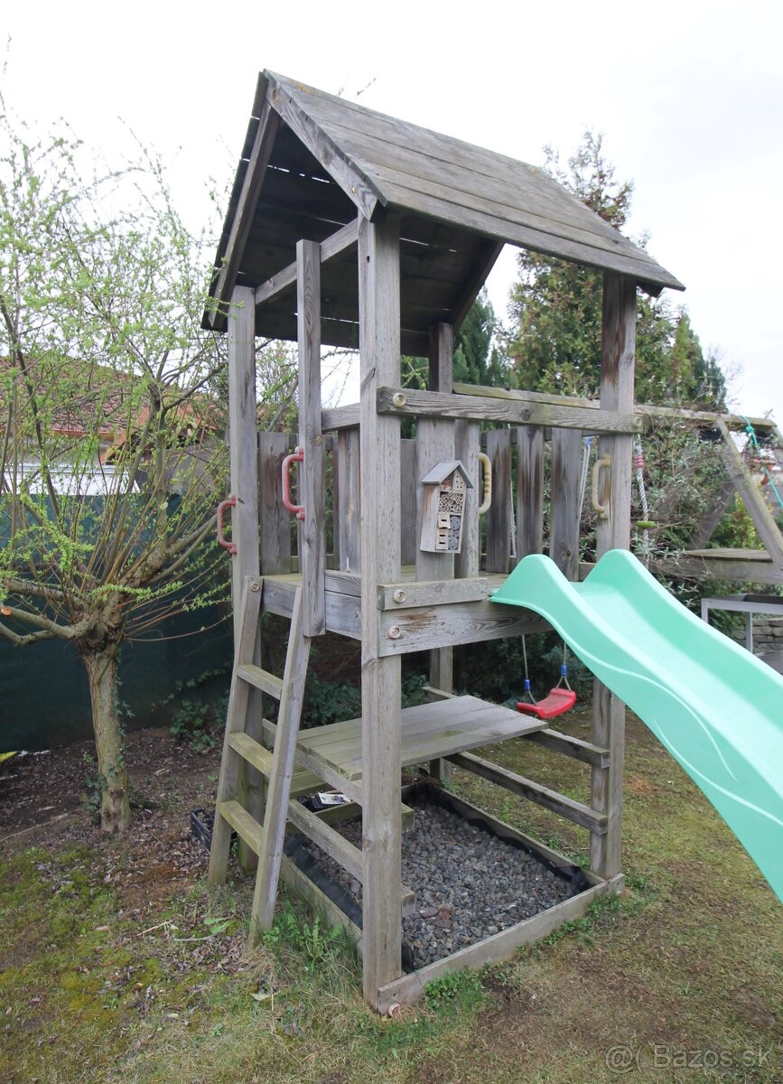 Drevené detské ihrisko - borovica - 6