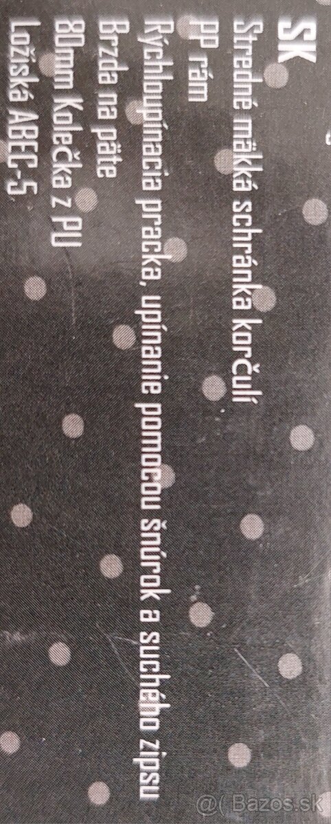 Darujem inline korcule NoFear vel.5 (38) - 6