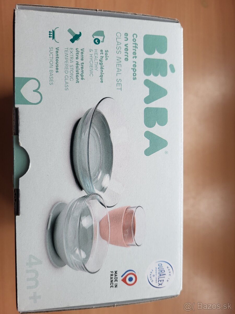 Beaba - sada tanierov s prísavkou - 6