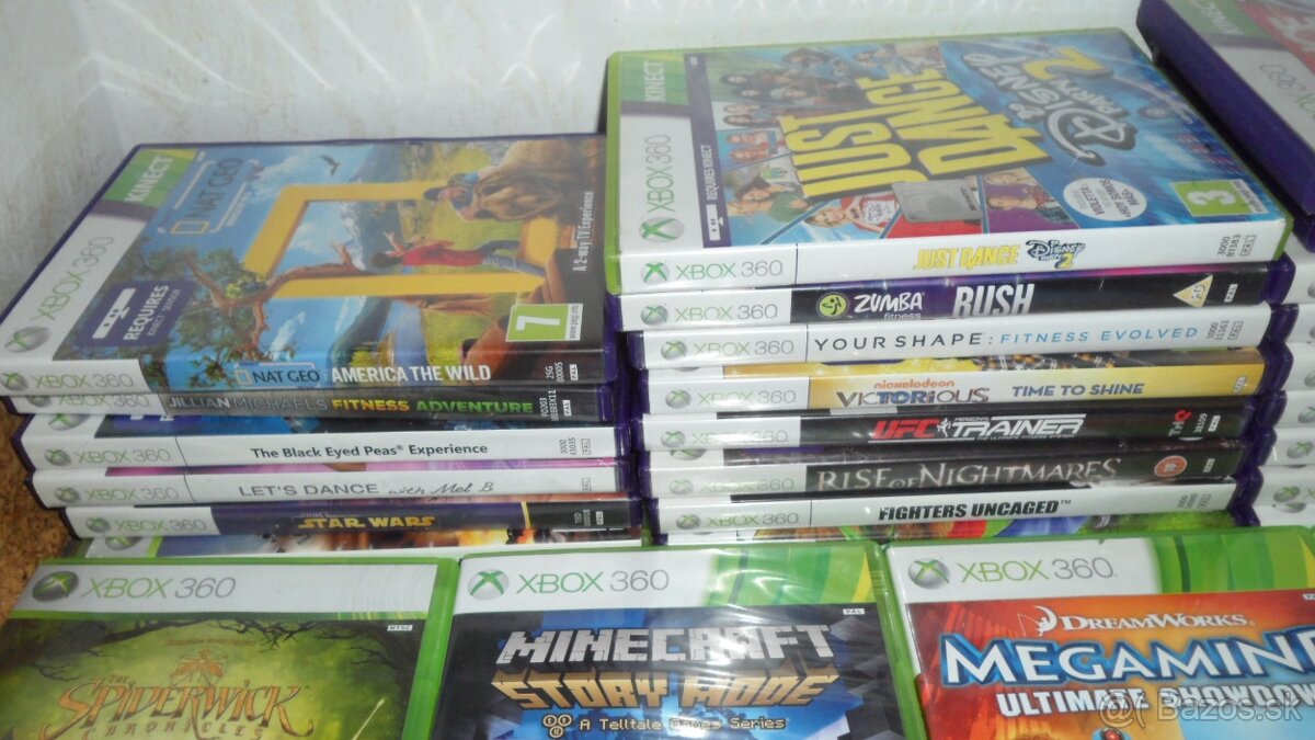 Hry Xbox 360 Lego Minecraft KINECT Sonic DISNEY Rayman ORIG - 6