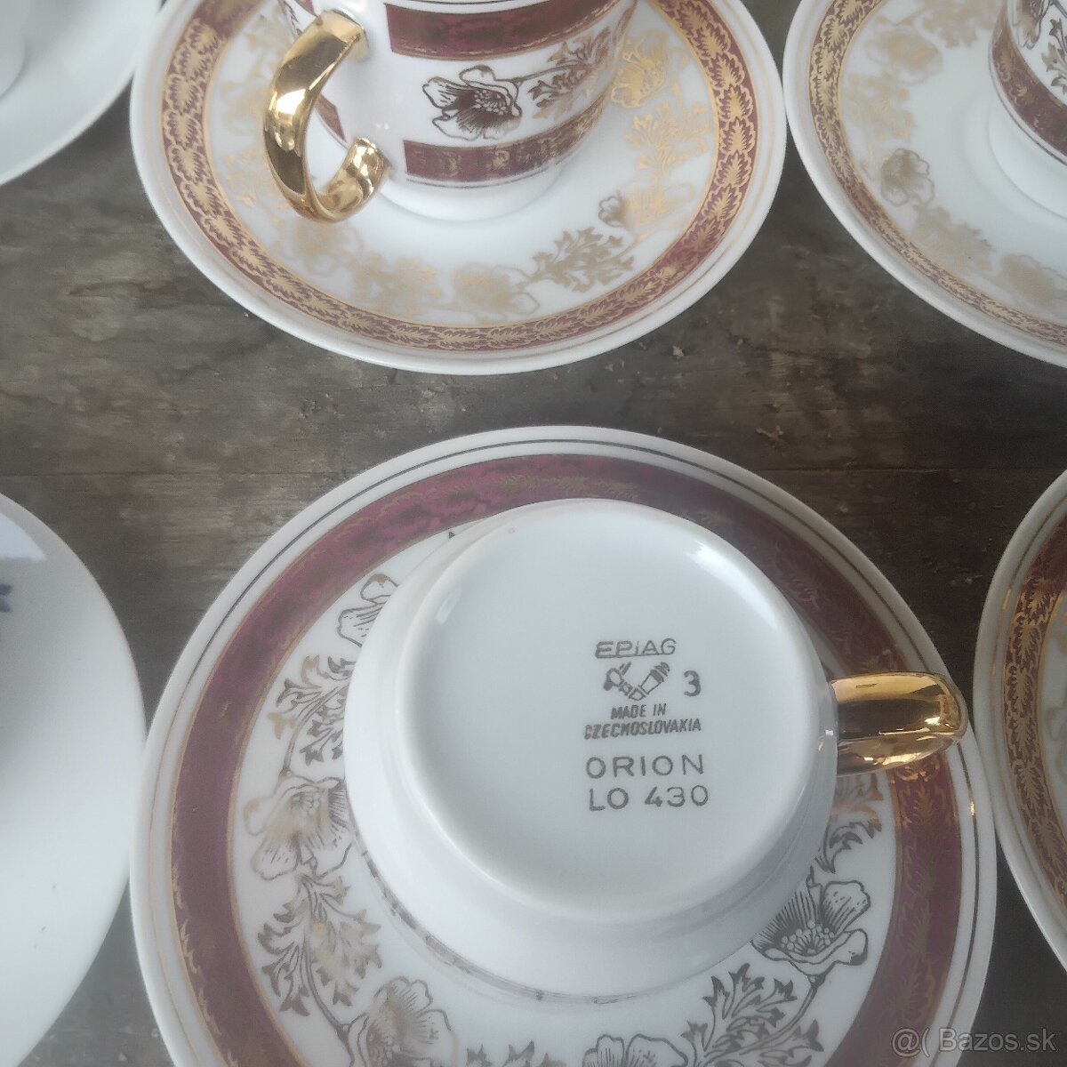 Staré Československe kávové súpravy - 6