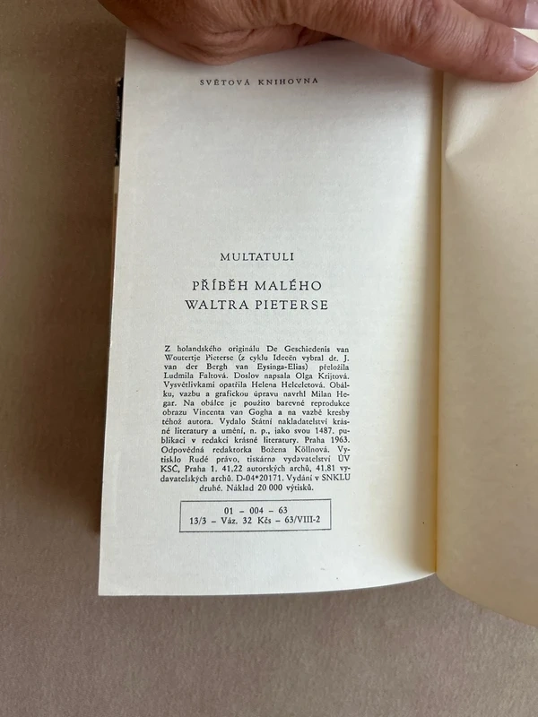 Příběh malého Waltra Pieterse - Multatuli - 6