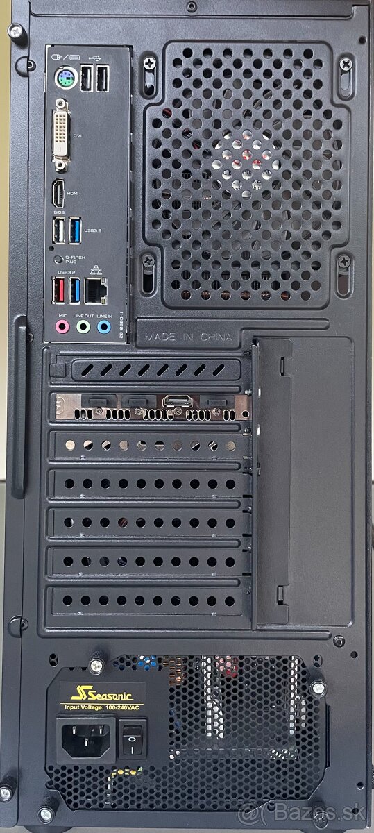 Herný PC - AMD Ryzen 5 4500, RX 6600, 16GB ram - 6