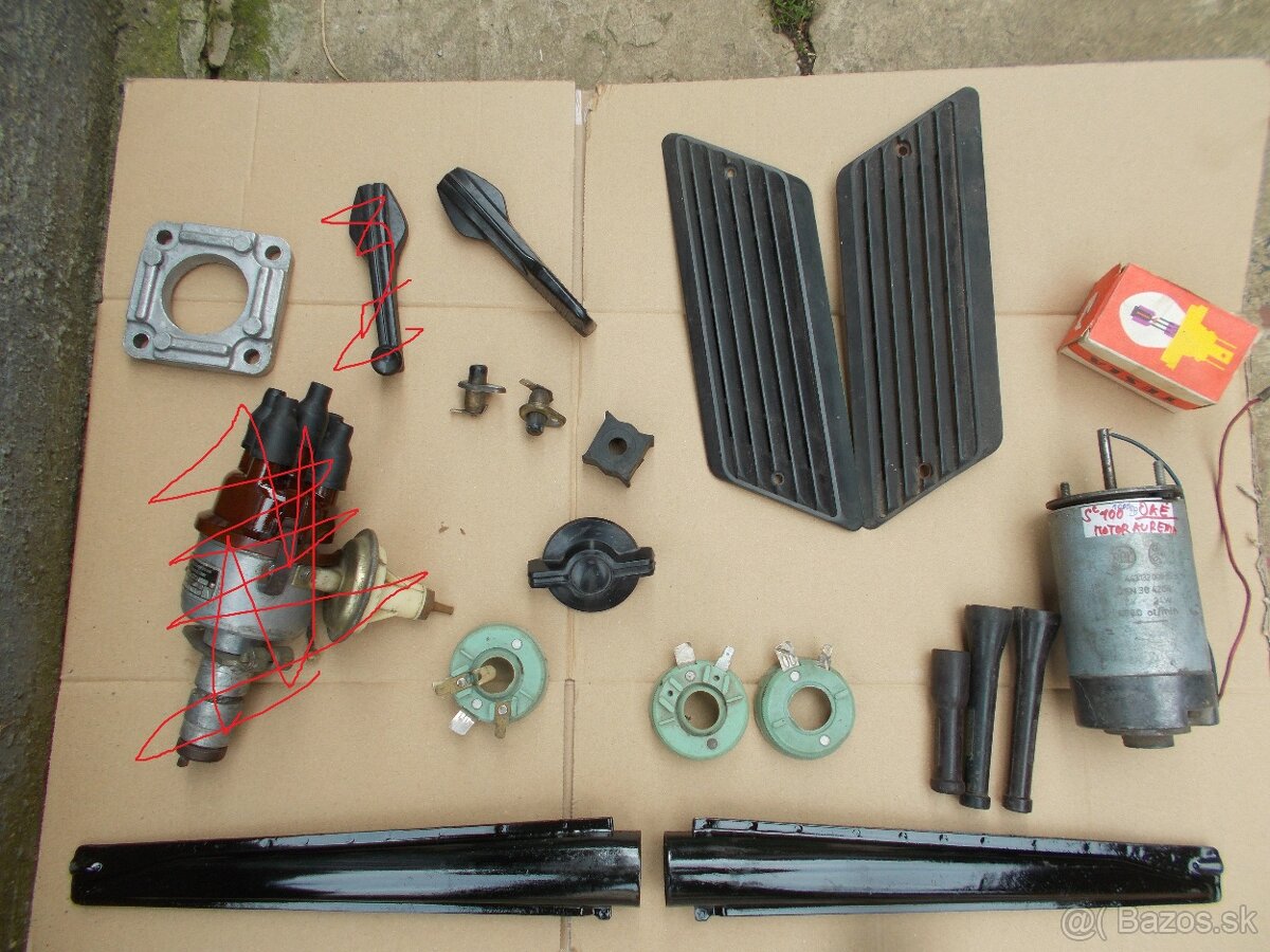 Predam pre skoda 100 Zamky hadicu hrdla mriezky - 6