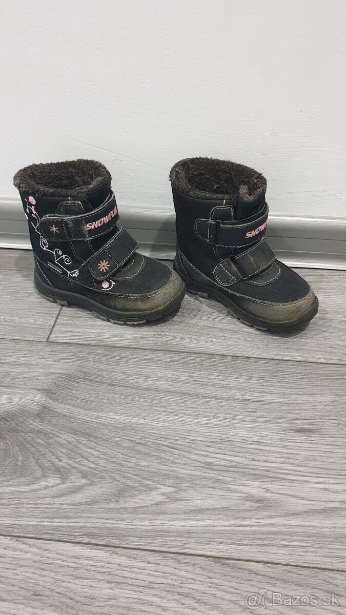 Dievčenské zimné topánky - 6