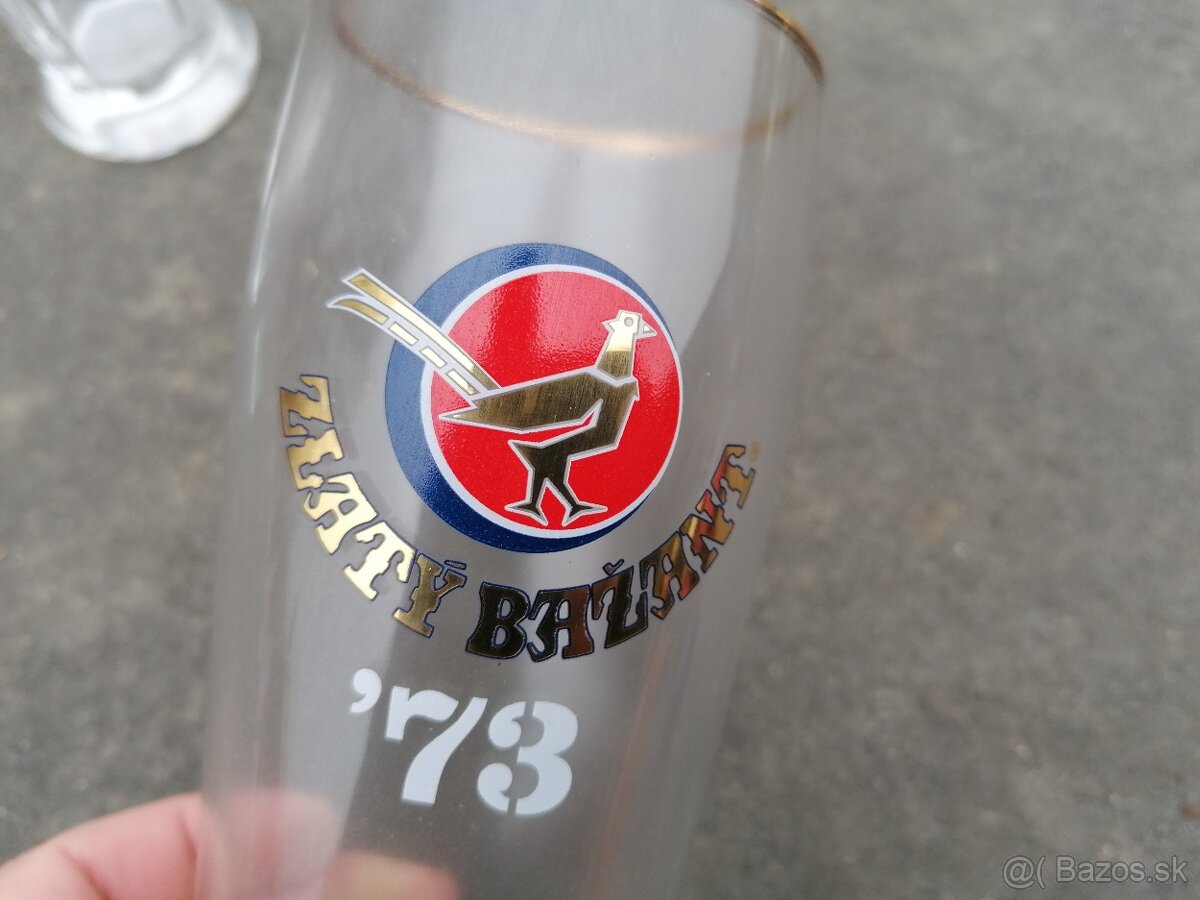 Predám sklenené pivové poháre - 6