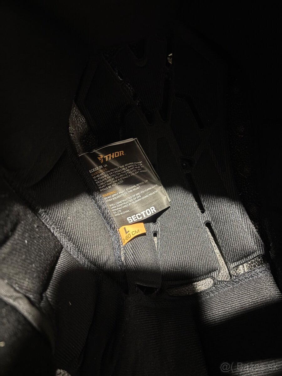 Motocross prilba Thor - 6