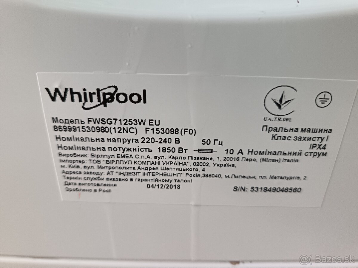 Slim rodinna práčka na 7 kg v zaruke - 6