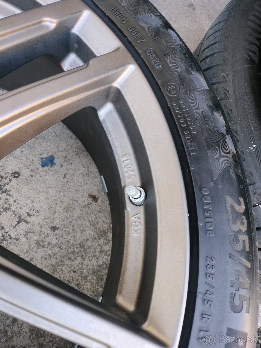 4ks alu disky 5x112 R19 + pneu - 6