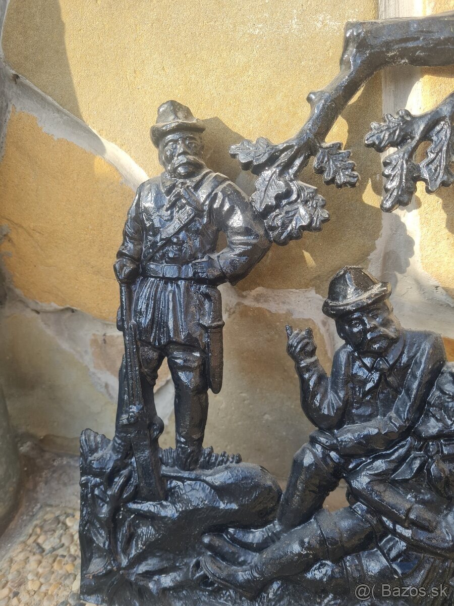 Historická liatinová ozdoba z konca 19. storočia - 6