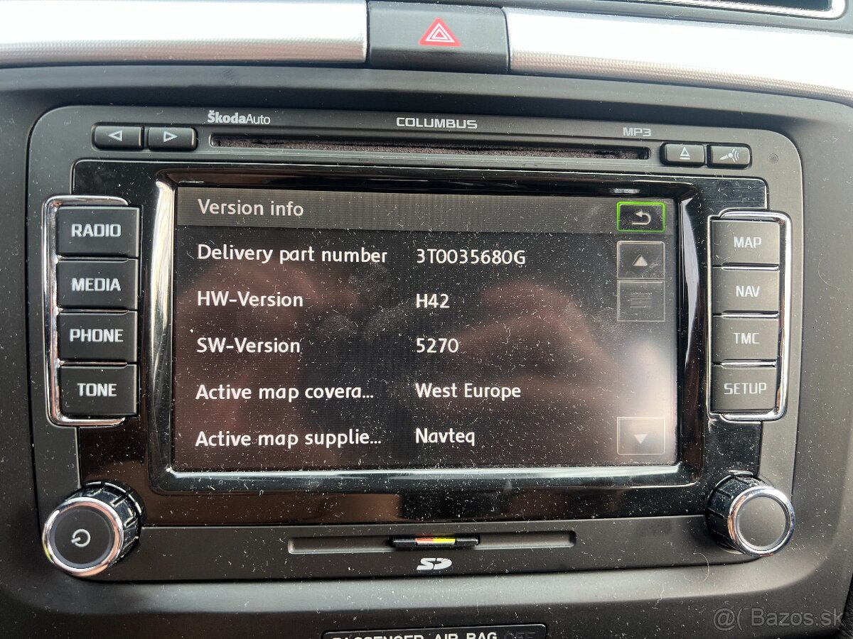 Skoda Columbus RNS510 - 6