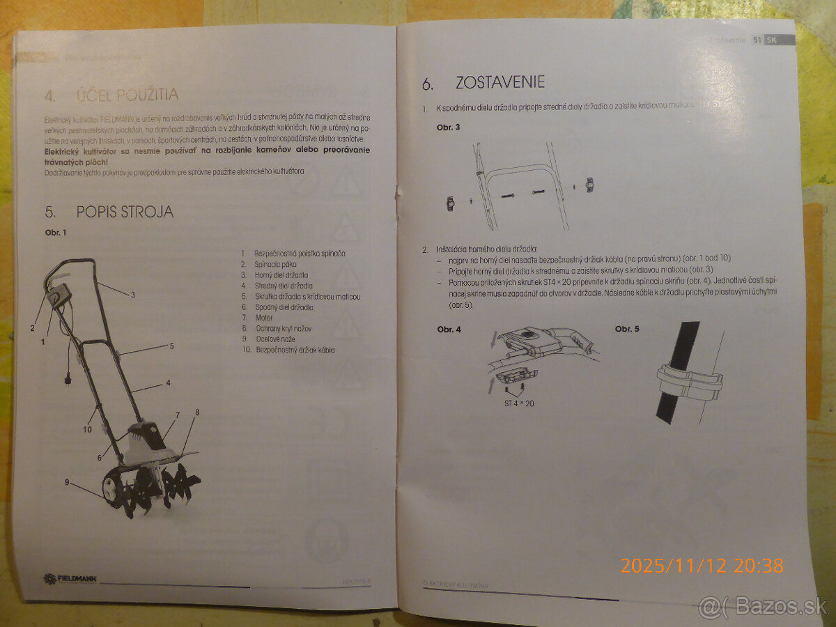 Predám Kultivátor - 6