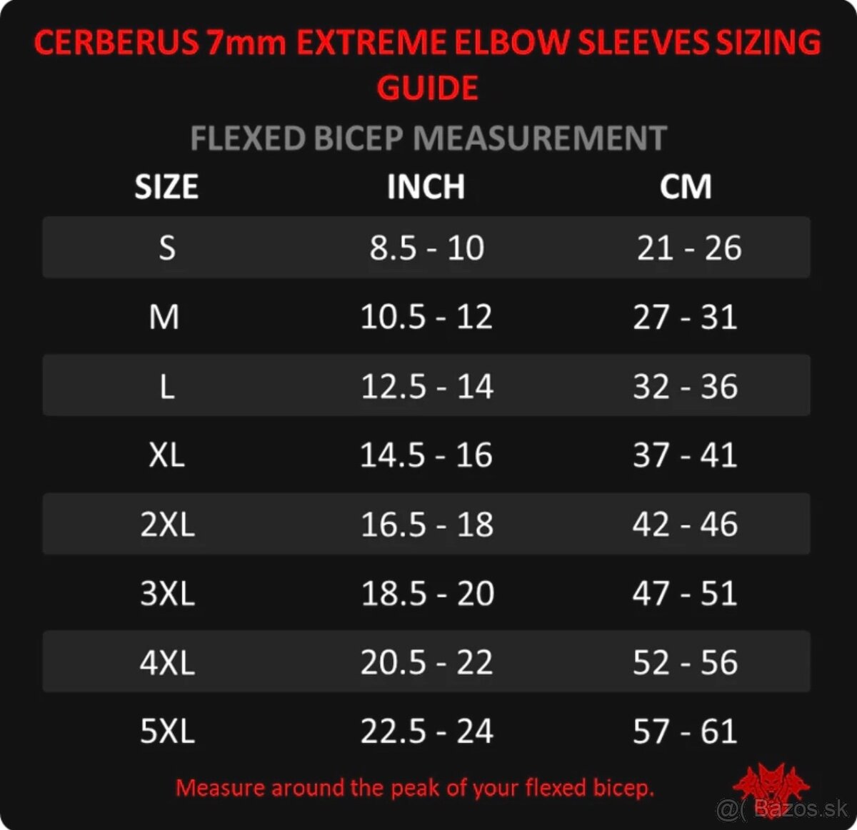 Cerberus návleky na lakte - 6