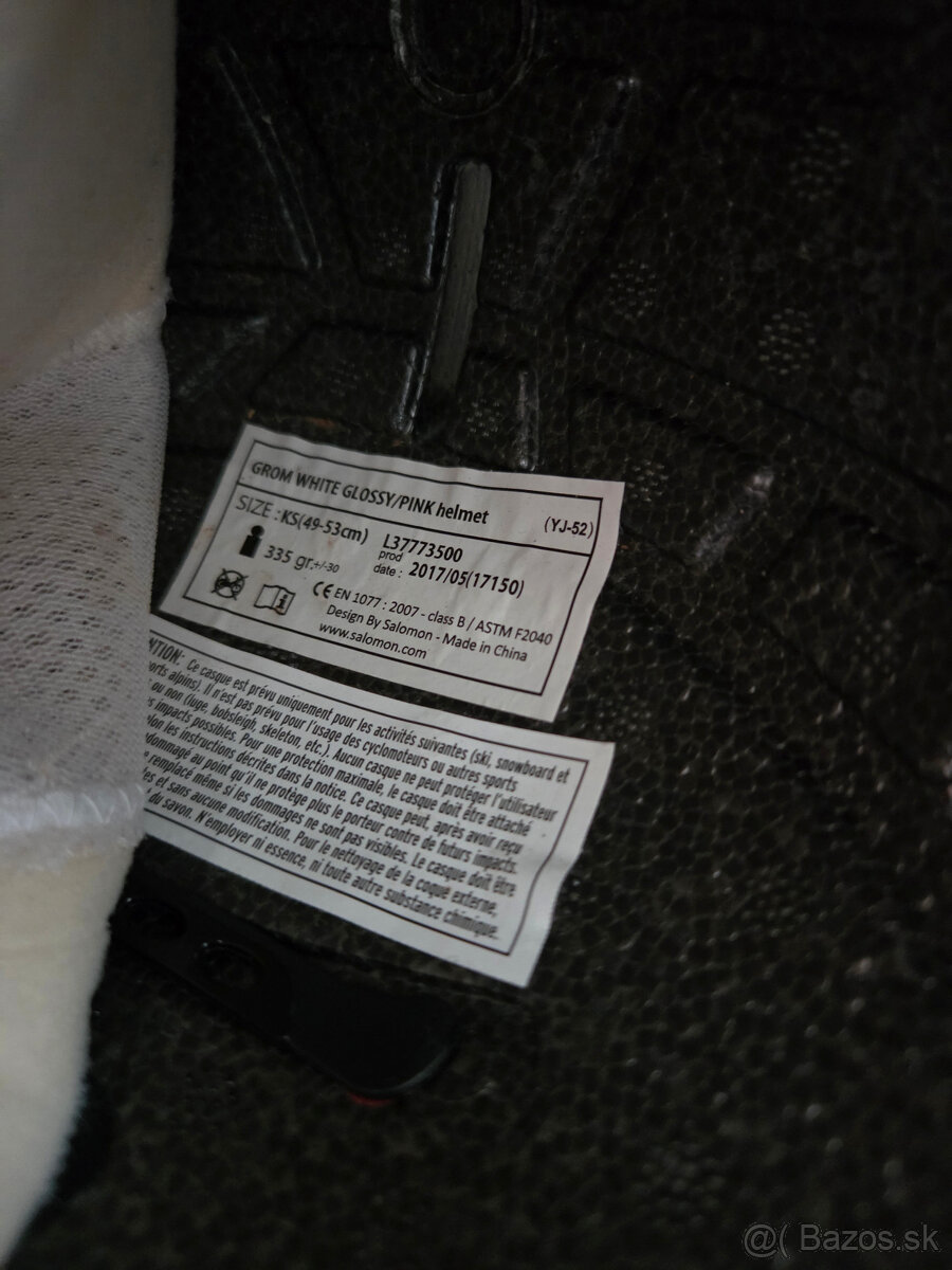 Detska lyziarska prilba 49-53cm - 6