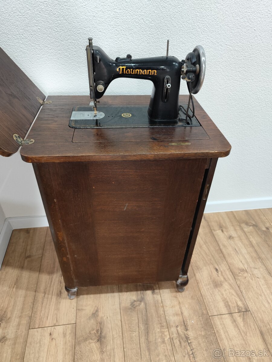 Starí šijací stroj Naumann - 6
