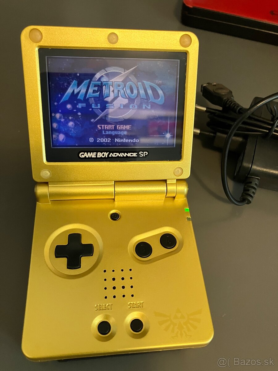Game Boy Advance SP Zelda edition + EZ flash - 6