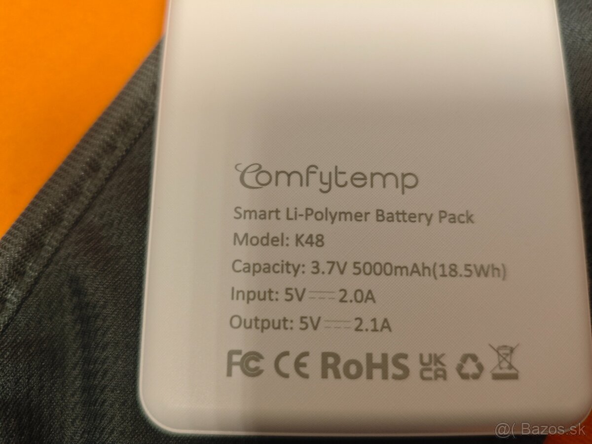 Elektronický masážny a hrejivý pás Comfytemp - 6