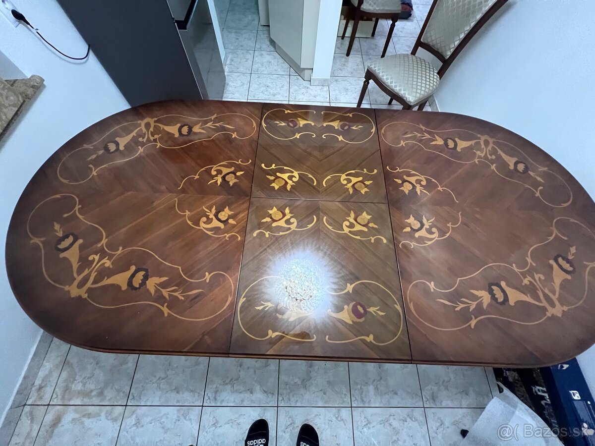 Stôl, Jedálenský stôl, masív - 6