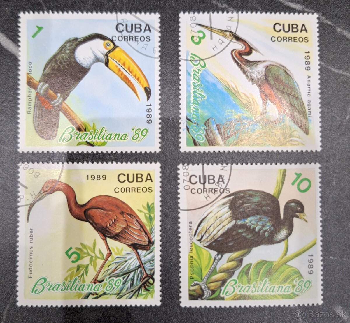 Poštové známky série - 6