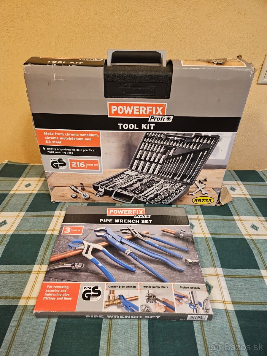 216-dielna Gola sada Powerfix Profi+ (Chróm-vanádium) - 6