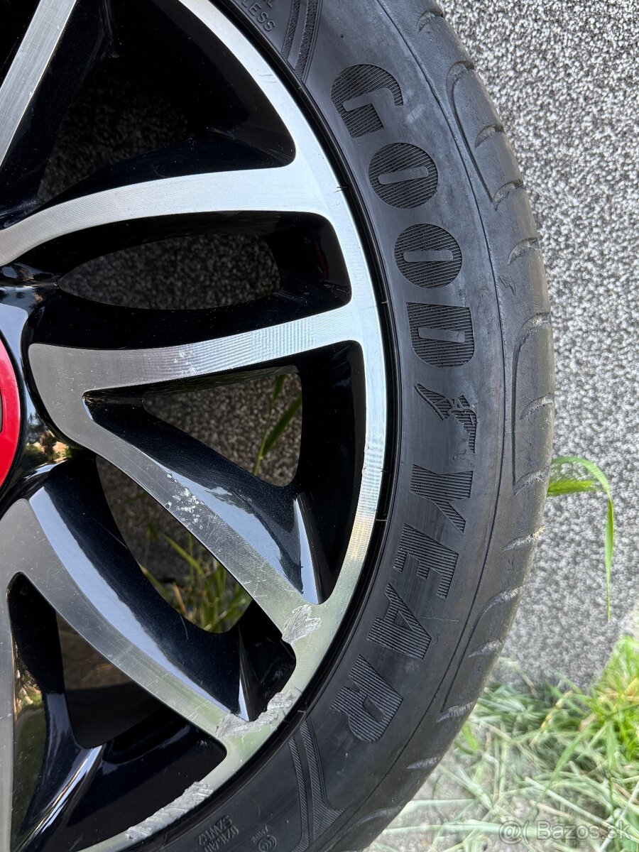Predám elektrony, kolesa Fiat 225/45 R17 - 6