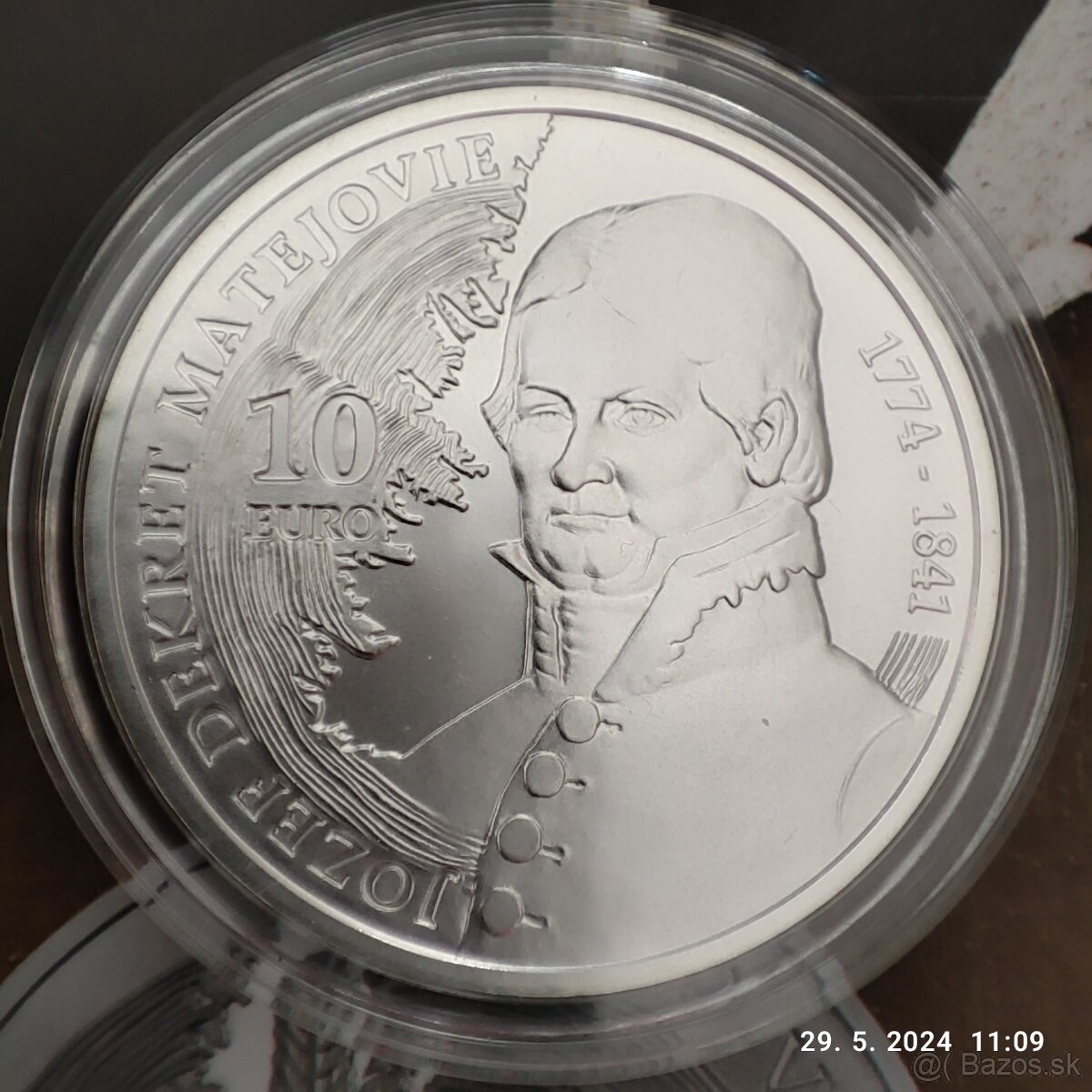 Predám strieborné zberateľské euromince BK - 6