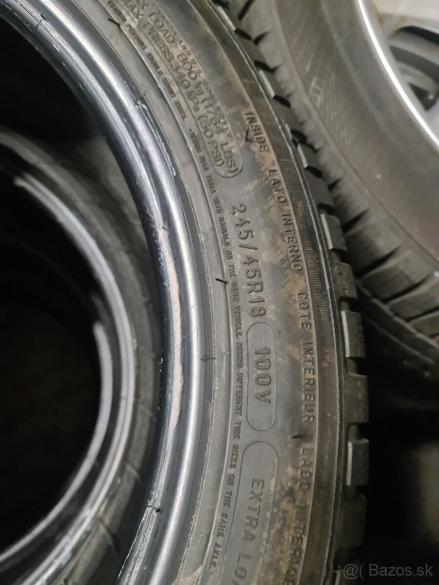 245/45 R18 MICHELIN ZIMNE PNEU - 6