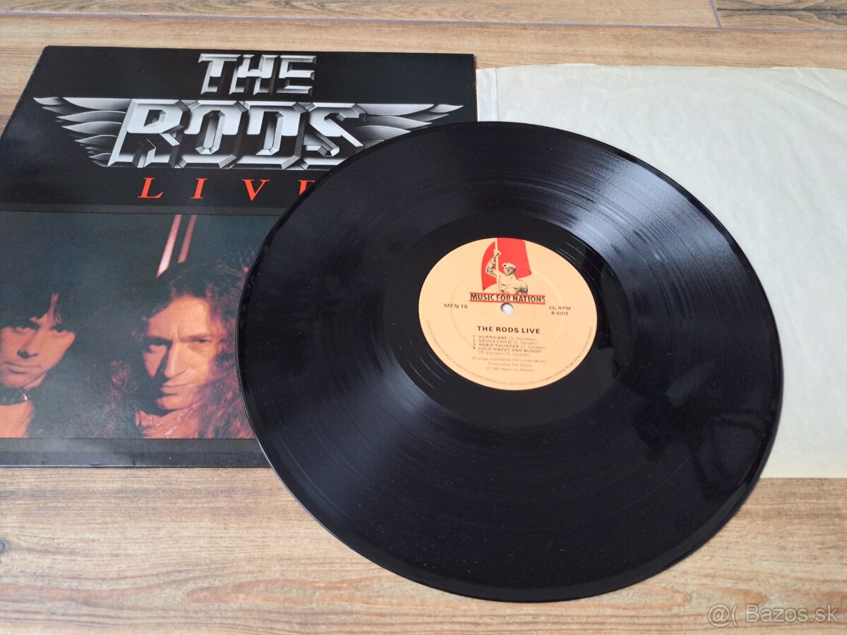 Lp THE RODS - Live - 6