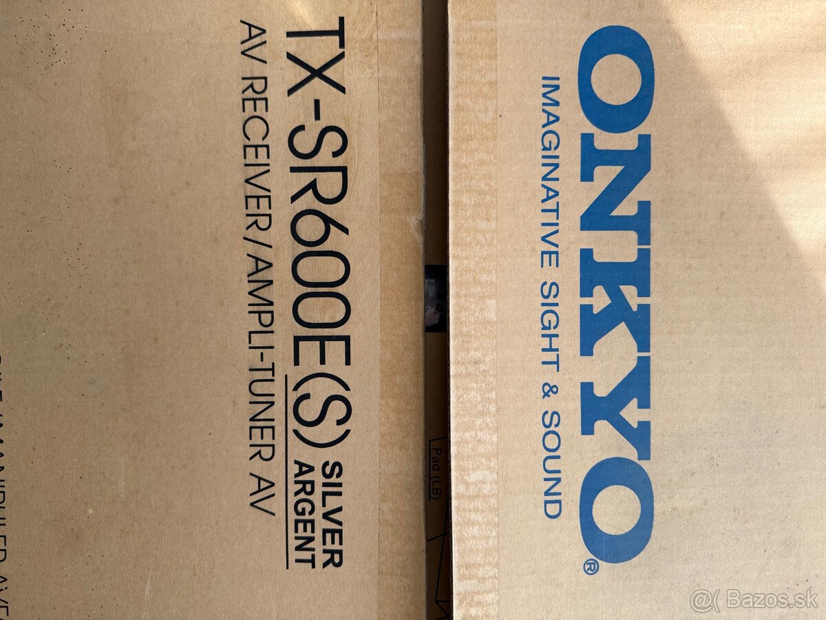 Onkyo TX-SR600E - 6.1kanálový AV receiver - 6