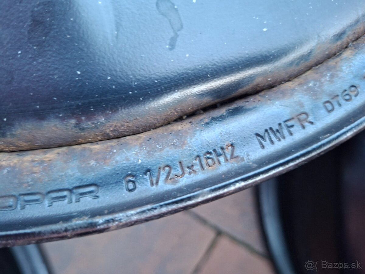 Plech. disky Jeep/Fiat/Alfa/Lancia R16, 5x110 - 6