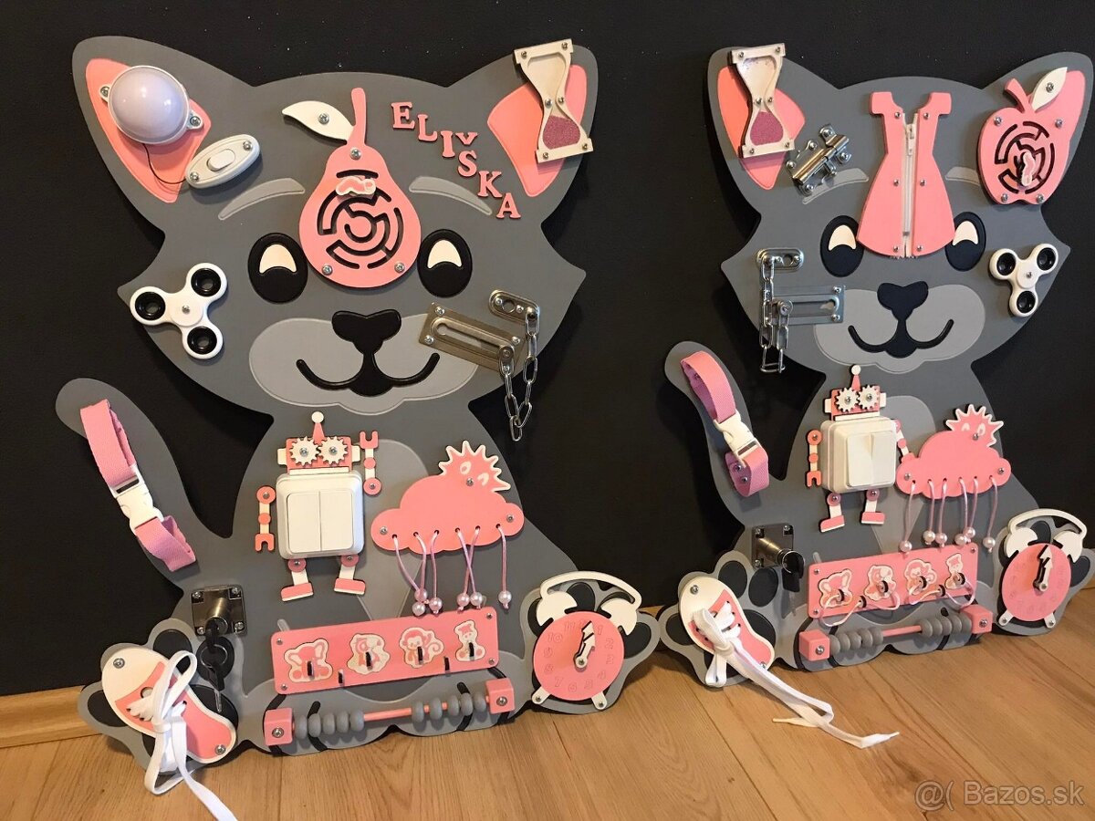 Nova manipulacna edukacna doska pre deti PANDA - 6