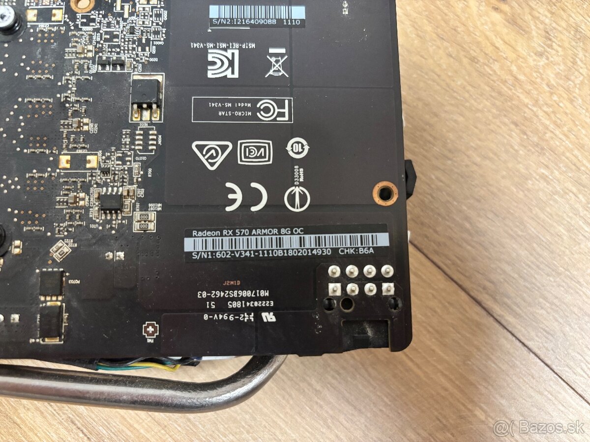 Amd grafická karta RX570 8gb - 6