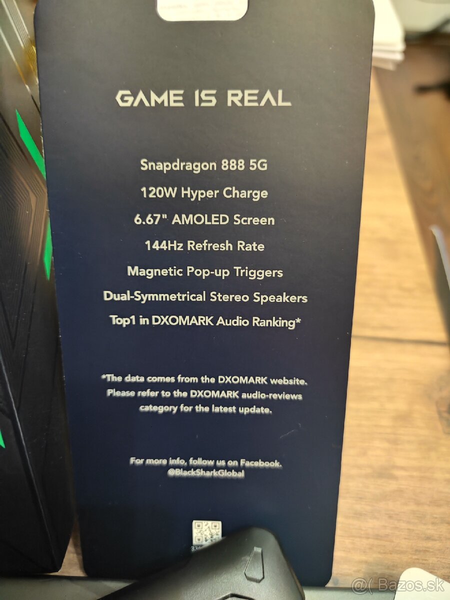 Predám Black Shark 4 PRO + príslušenstvo - 6