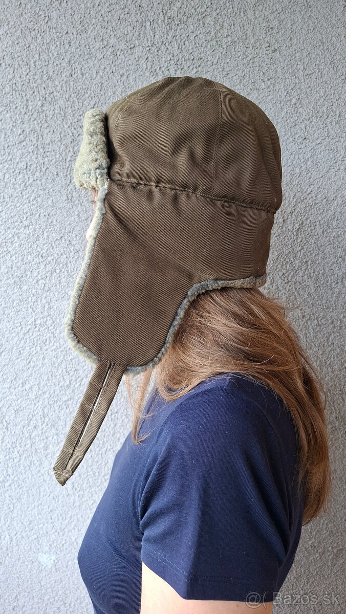 ČSĽA, Armáda - Beranice - Cold War military ushanka original - 6