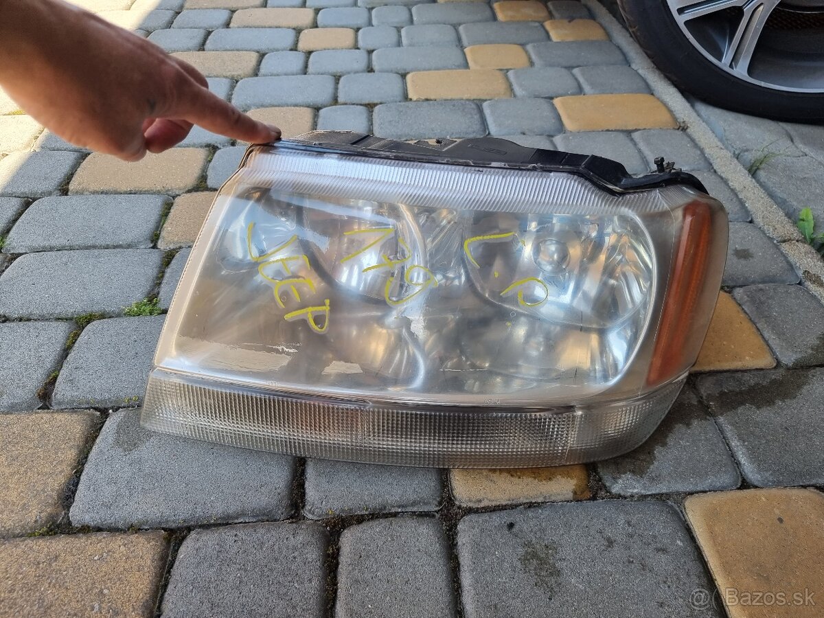 Jeep Grand Cherokee II predné svetlo lavé - 6