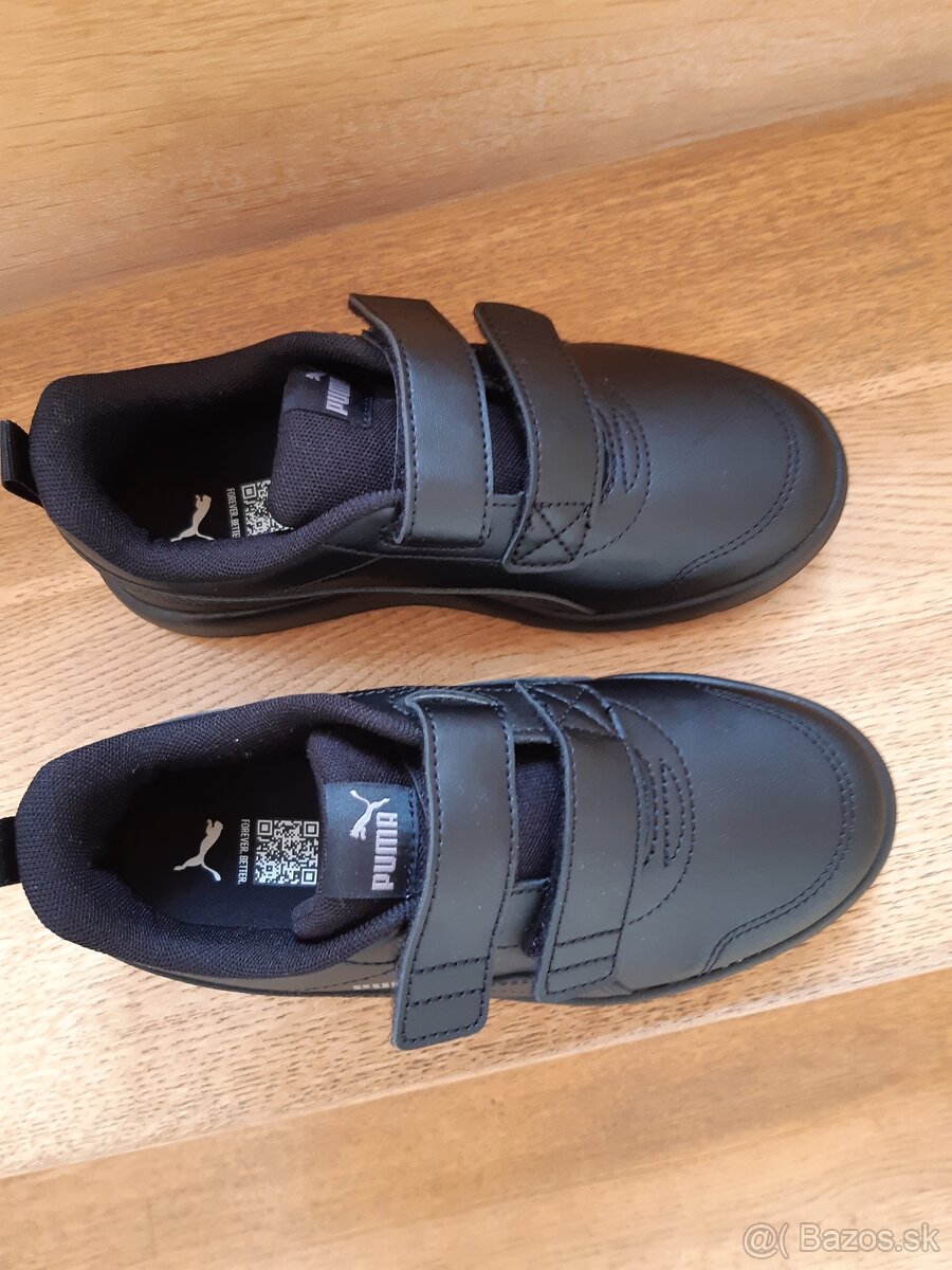 PUMA čierne topánky chlapčenské, veľkosť 33 - 6