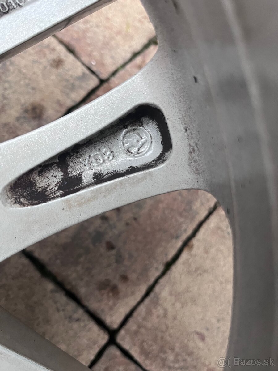 Orig. hliníkove disky Skoda R16, 5x112 - 6