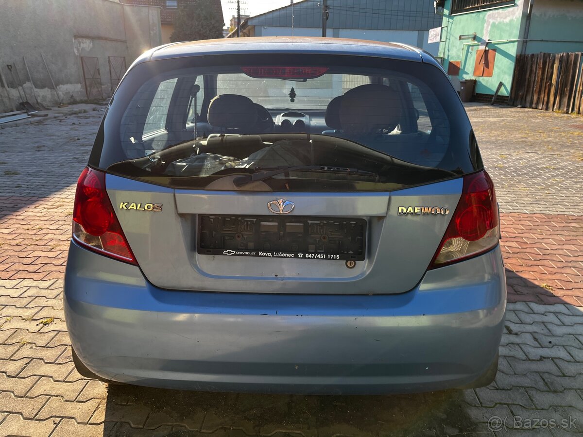 Daewoo Kalos 1.2 53kw na súčiastky - 6