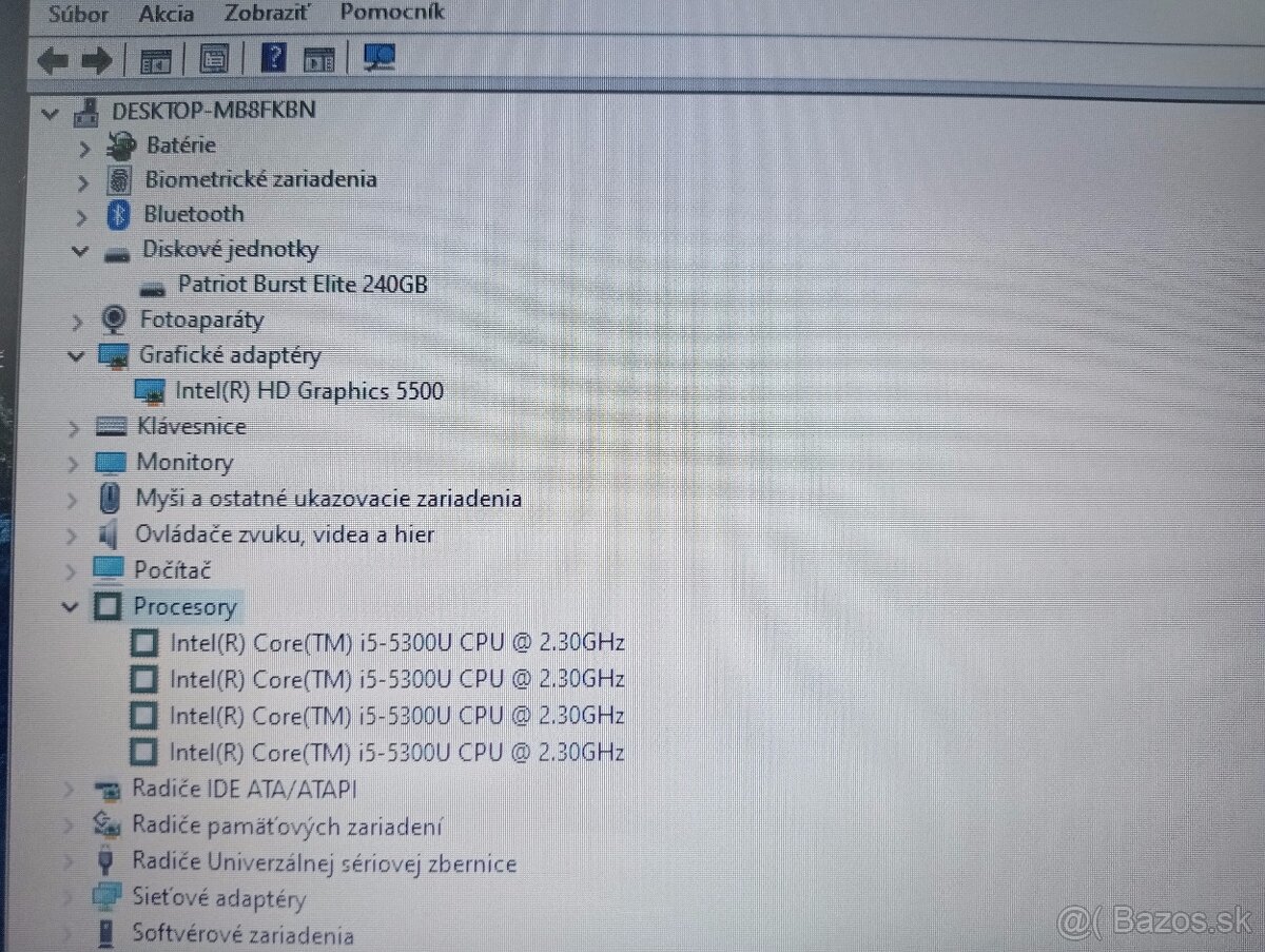 Lenovo Thinkpad T450 , Windows 10 , Intel core i5 , 8gb ram - 6