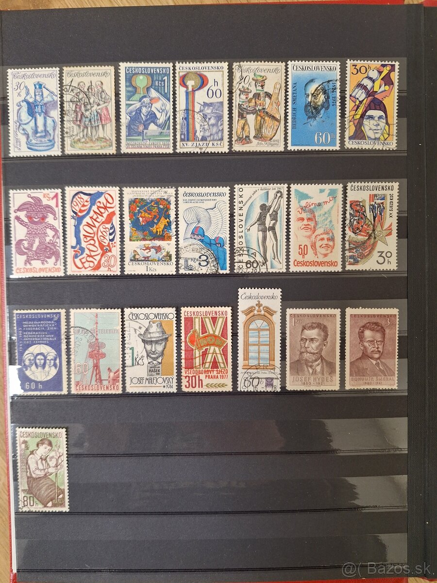 Známky Československo 1 - 6