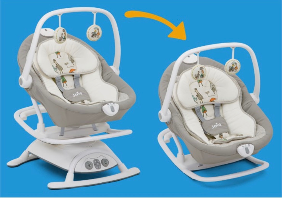 Joie hojdačka Sansa 2in1 - 6