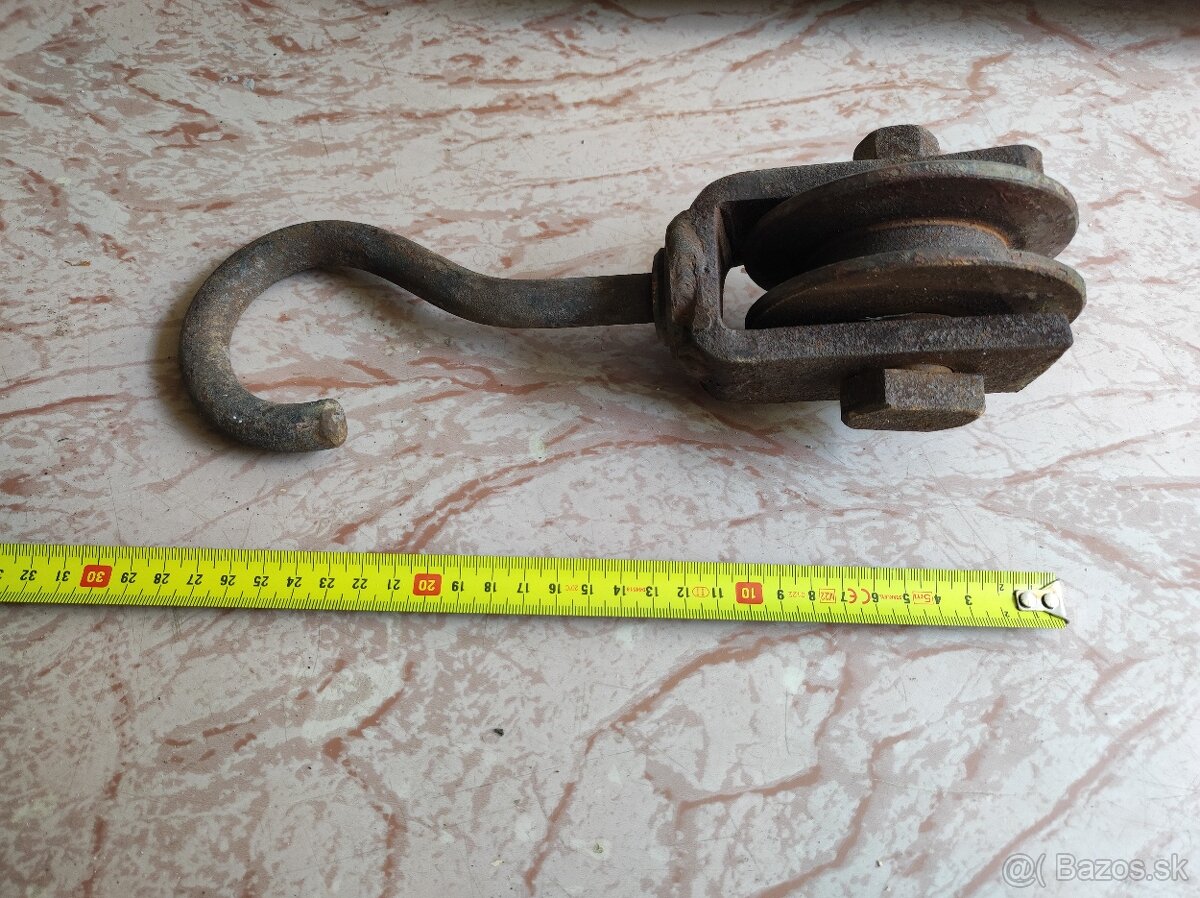 Dvere panelákové, Matrace, Kovový rošt, Kovová kladka, Zámok - 6