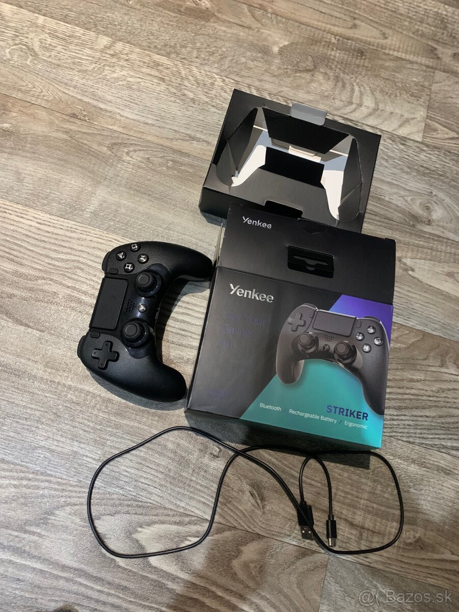 Predám bezdrôtový ovládač Yenkee STRIKER pre PS4 / PC - 6