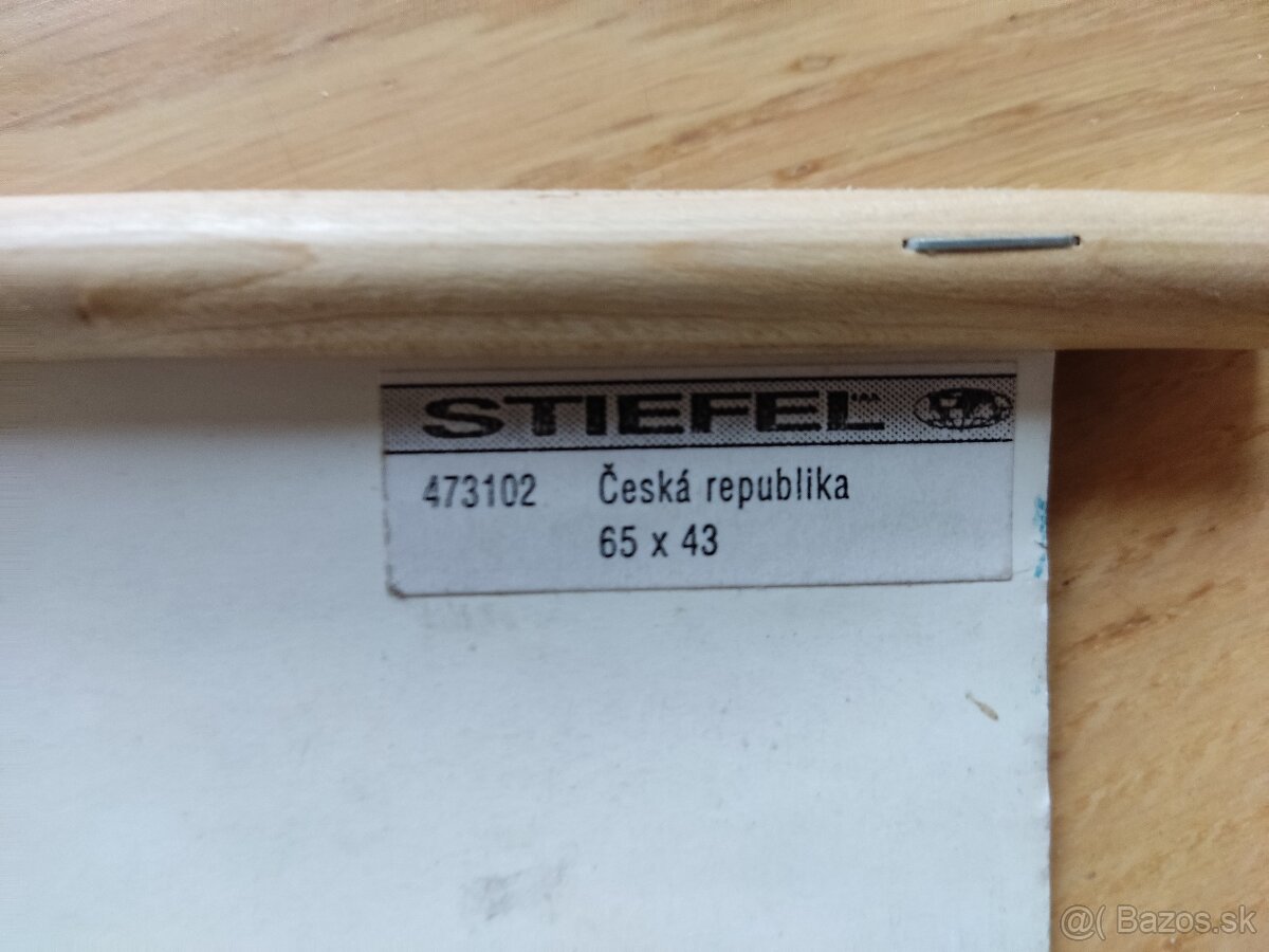 Mapa Českej republiky na stenu - 6