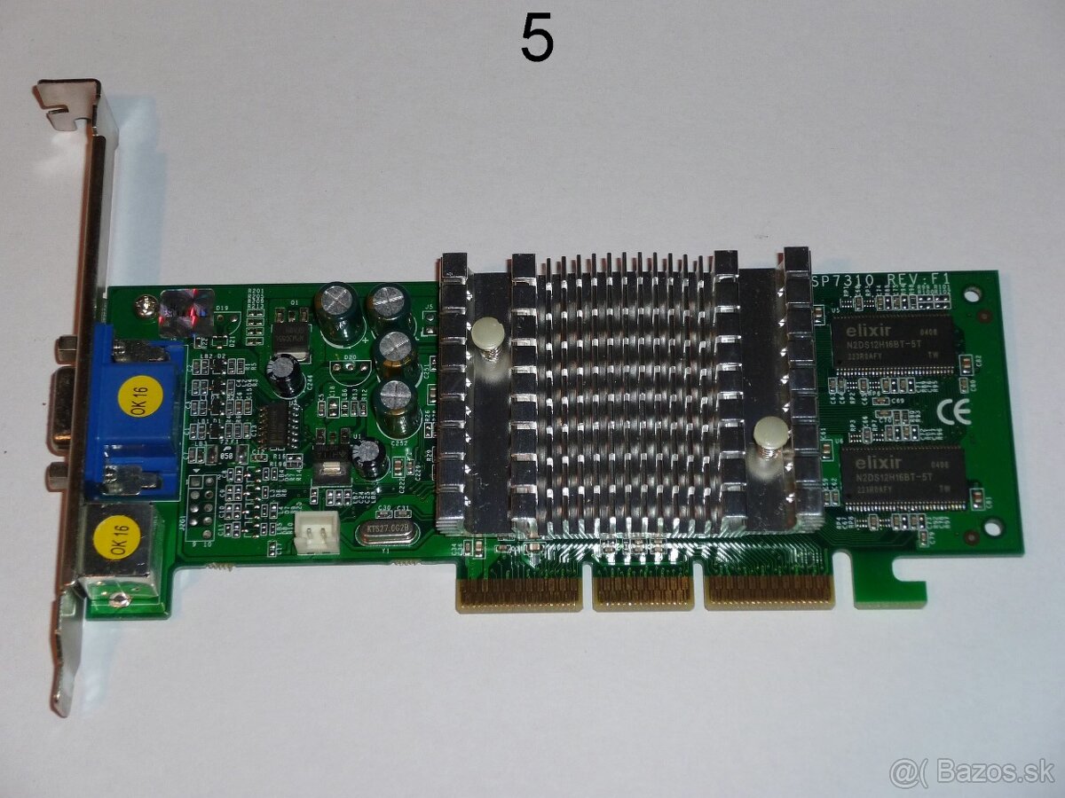 Predám AGP grafické karty - 6