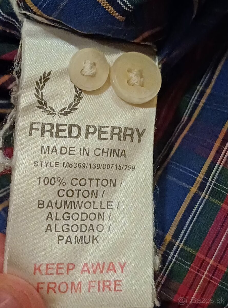 Fred Perry farebná - 6