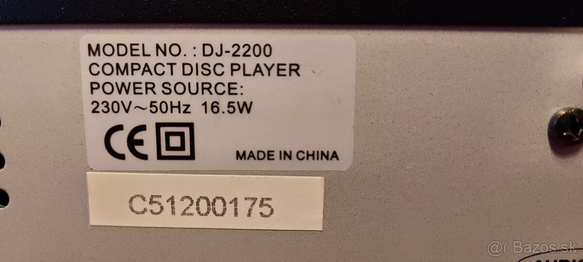 Predám McCrypt DJ-2200 - 6